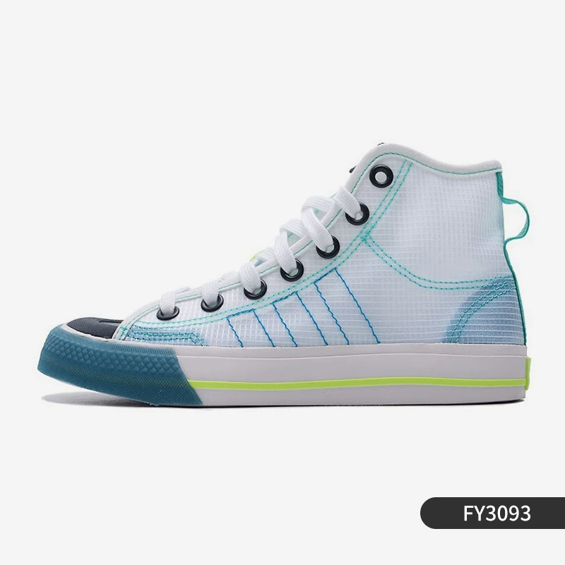 Кроссовки высокие классические повседневные мужские и женские Adidas Authentic clover NIZZA FX8497