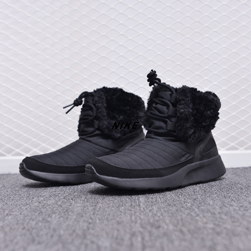 Nike/Nike Genuine Women's Sports High-Top Warm Cotton Boots, Comfortable and Wear-Resistant, Fashionable Snow Boots 807195