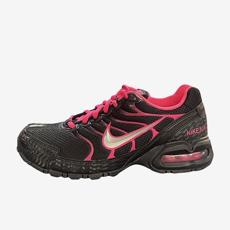 Nike/Nike Genuine Airmaxtorch4 New Women's Black and Pink Shoes Classic Running Shoes 343851-006 Nike/Nike Genuine Airmaxtorch4 New Women's Black and Pink Shoes Classic Running Shoes 343851-006
