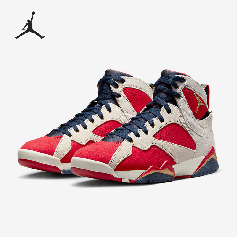 Nike Official Authentic Air Jordan 7 Aj7 Men's and Women's High-Top Basketball Shoes Dm1195-474
