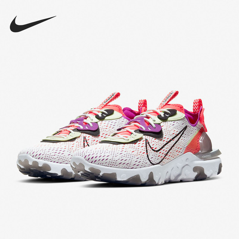 Nike Official Authentic React Vision Functional Sports Running Shoes for Men and Women Cd4373-102 Nike Official Authentic React Vision Functional Sports Running Shoes for Men and Women Cd4373-102