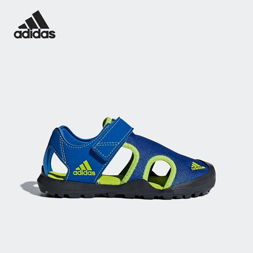 Adidas/Adidas Подлинный капитан Toey K Детские летние сандалии Baotou Baotou CM7639