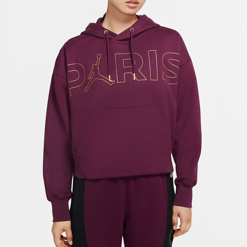 Nike Authentic Paris Saint-Germain Women's Casual Sports Fleece Pullover Hoodie Cw3926