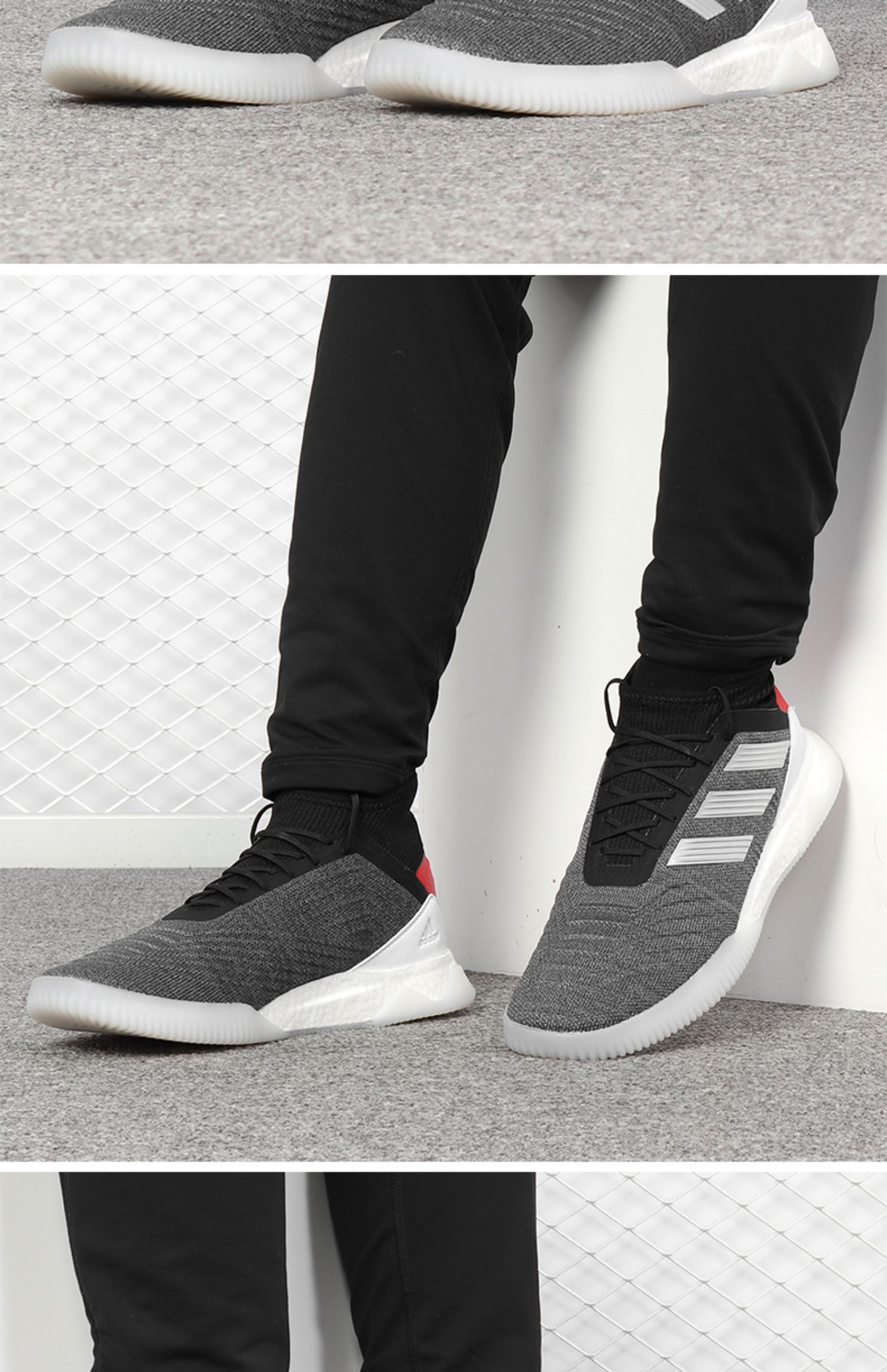 Adidas / Adidas Authentic PREDATOR 19.1 TR giày bóng đá thông thường nam D98058 - Giày bóng đá các loại giày đá bóng đẹp