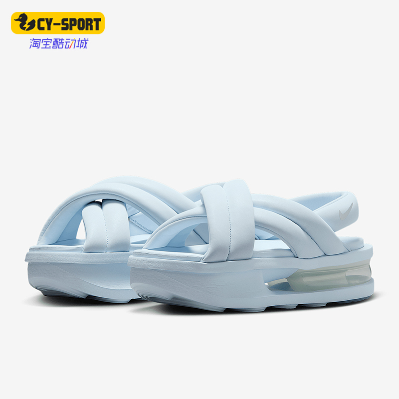 Nike Genuine New Model 2025 Women's Air Cushion Cushioning Breathable Sports Casual Sandals Fj5929-400