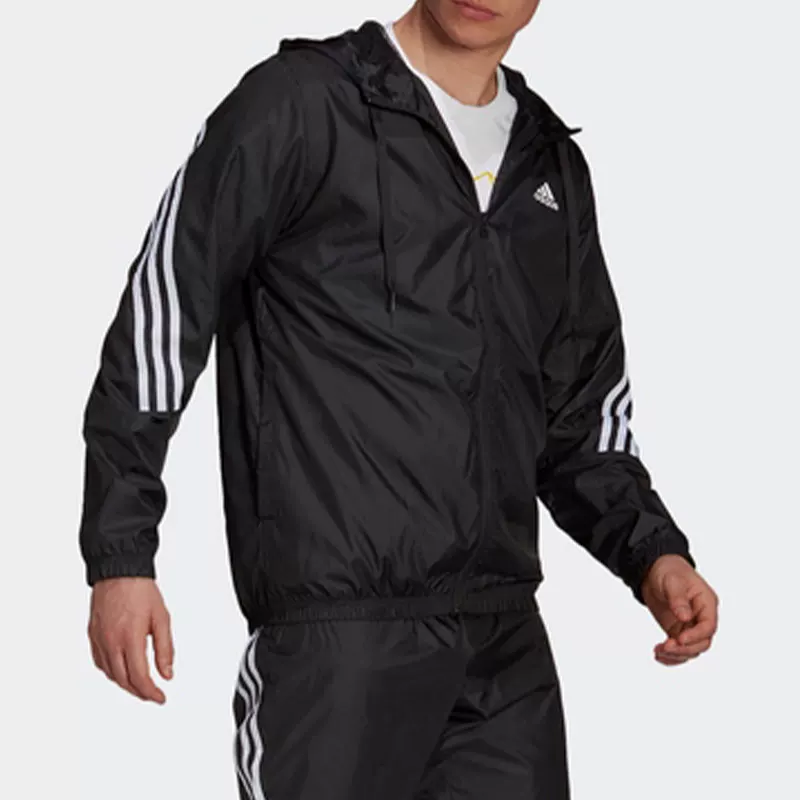 Официальный подлинный спортивный костюм с капюшоном для мужчин MTS WVN HOODED Adidas H15580
