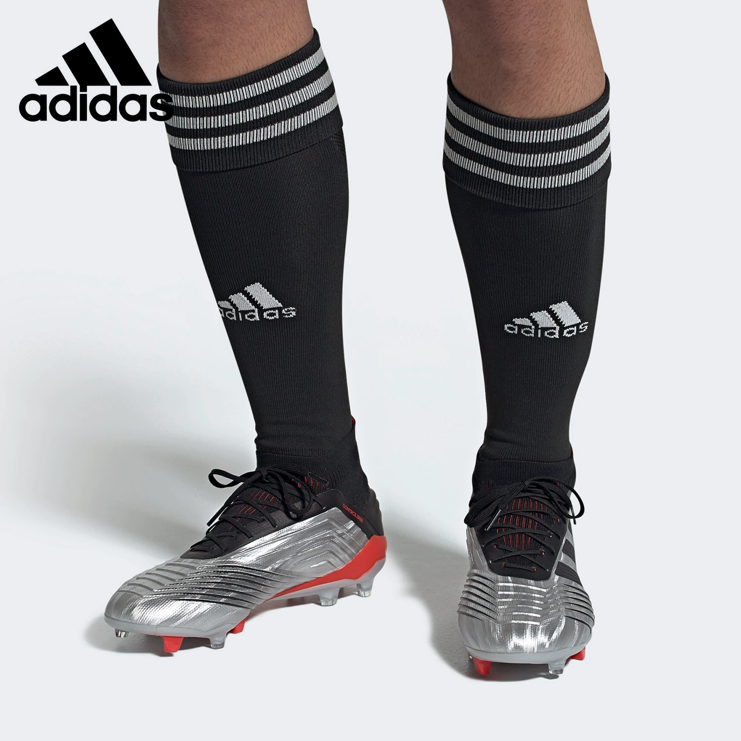 Adidas / Adidas chính hãng 2019 mới giày bóng đá nam thoải mái có đệm chống trượt F35607 - Giày bóng đá