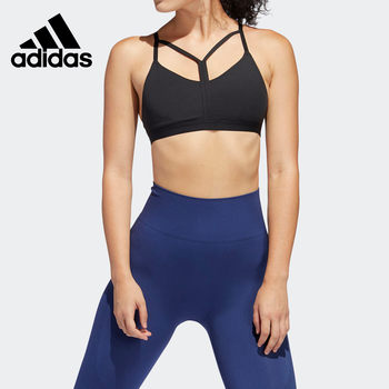 Adidas genuine new season women's fitness training sports bra fl2178