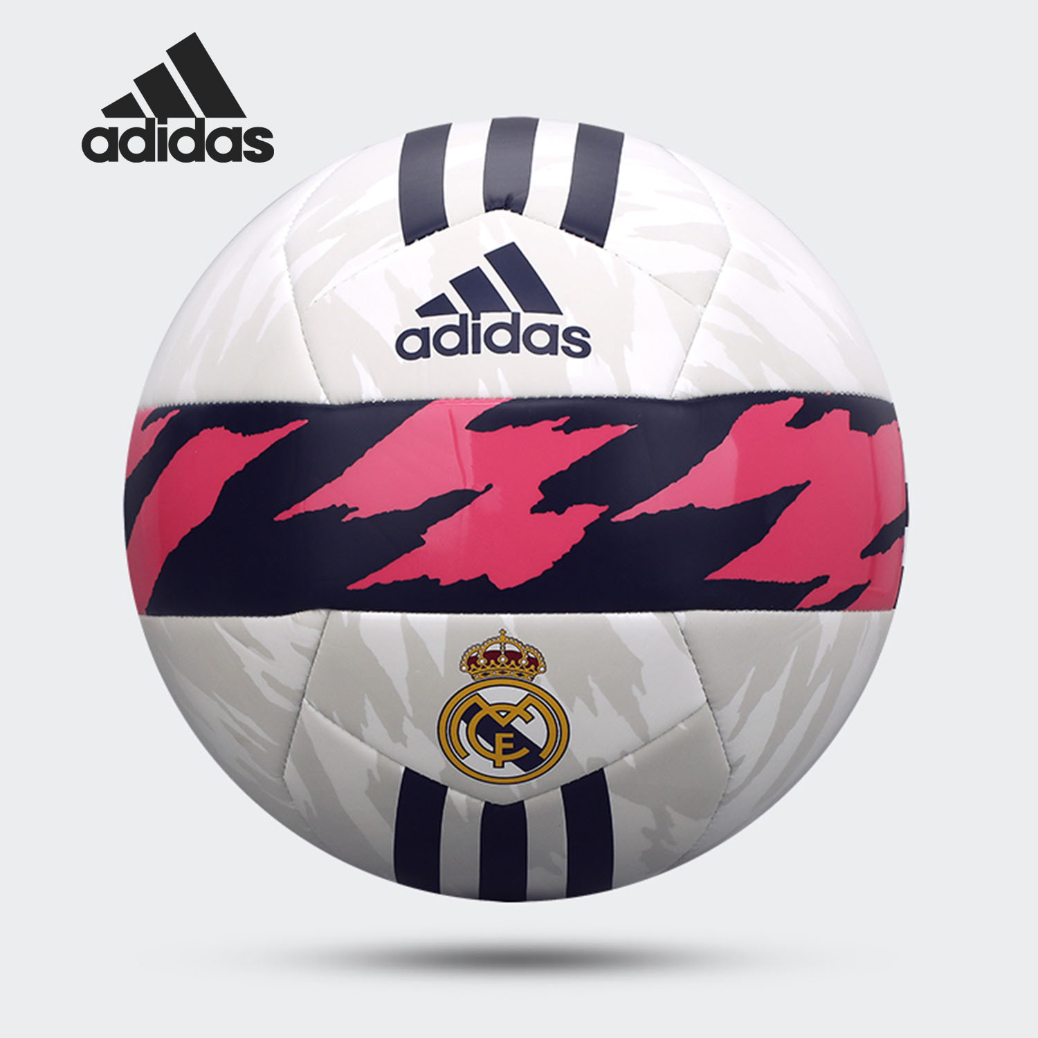 Купить Футбольный мяч adidas/阿迪达斯正品 2020新款皇马联名成人训练比赛5号球 fs0284 Adidas/2020  в интернет-магазине с Таобао (Taobao) из Китая, низкие цены | Nazya.com