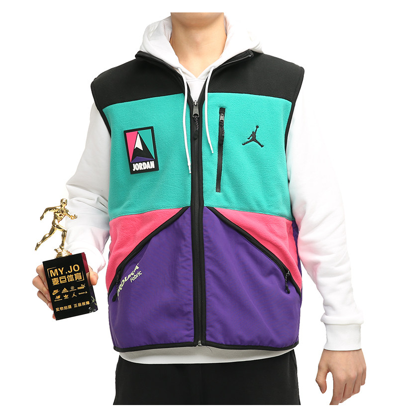Жилет nike/耐克正品jordan winter utility男子马甲抓绒休闲秋冬cw5985