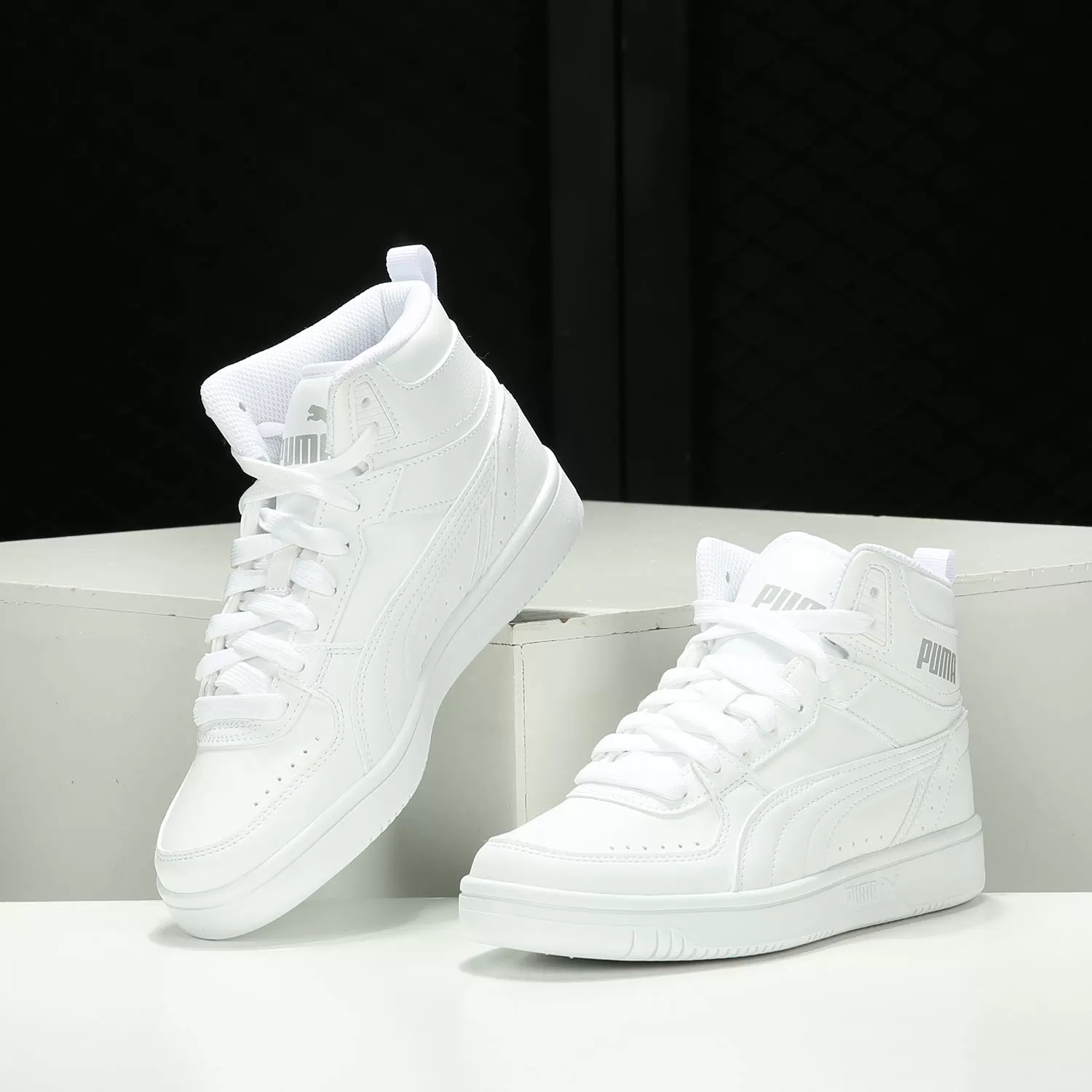 Puma/ Официальные подлинные кроссовки Rebound JOY мужские и женские высокие спортивные и повседневные 374765-06