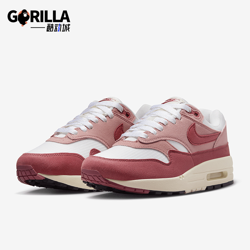 Nike/Nike Genuine Air Max 1 Women's Classic Retro Low-Top Sneakers Dz2628-103 Nike/Nike Genuine Air Max 1 Women's Classic Retro Low-Top Sneakers Dz2628-103
