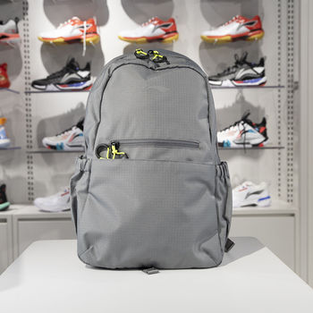Li ning genuine running series men's and women's zipper opening sports reflective water-repellent backpack absu109-1