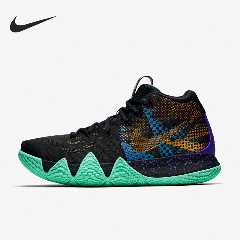 Nike Official Authentic Kyrie 4 Kyrie 4 Men's Wear-Resistant Breathable Basketball Shoes Av2594-001