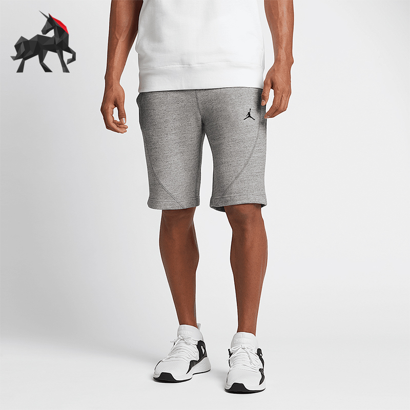 Nike/Nike Genuine Jordan Men's Loose-Fitting Sports Breathable Basketball Shorts 884279-010