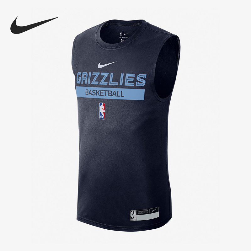 Nike Official Authentic Memphis Grizzlies Nba Men's Sports Sleeveless T-Shirt Fn5207-419