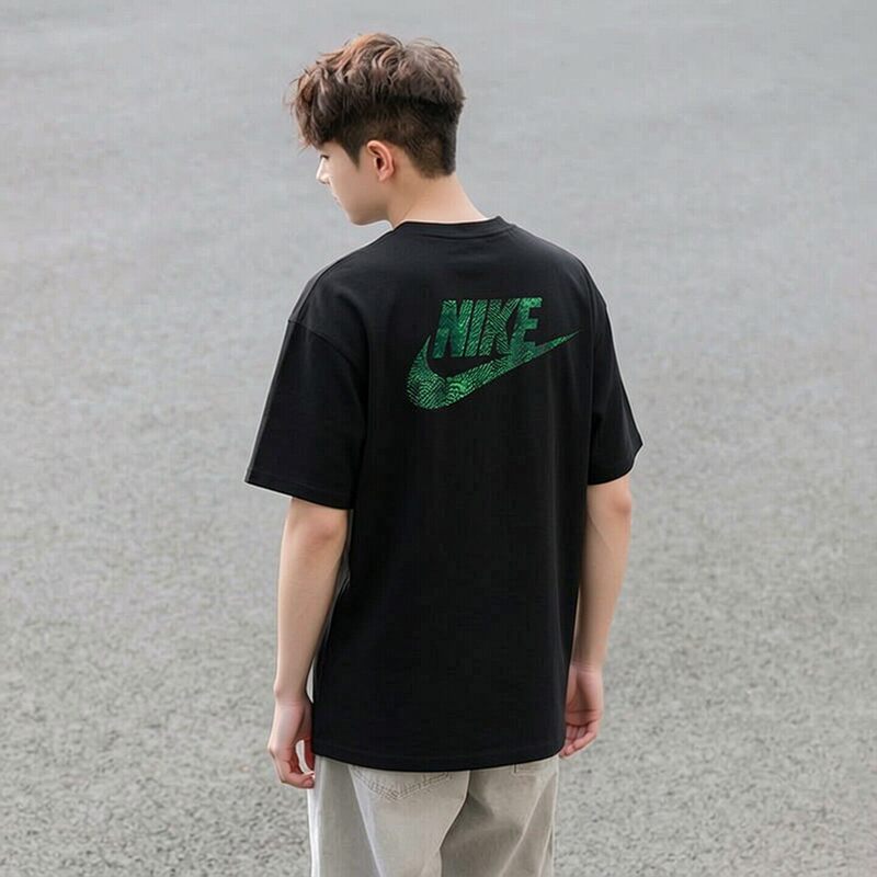 Short-Sleeved Nike Men's Clothing 2026 New Sports and Leisure Training Pure Cotton Tops Fitness T-Shirts Ir4959
