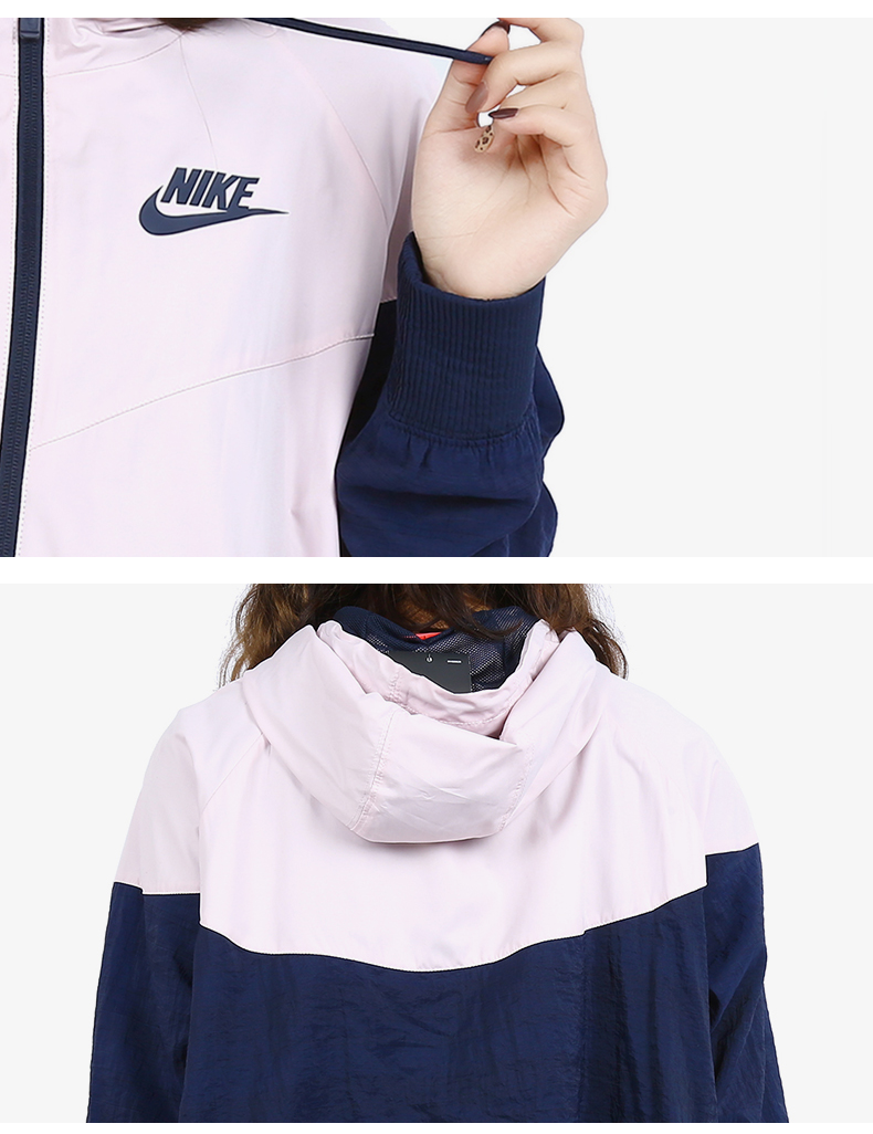 Nike / Nike chính hãng 2019 mùa xuân thể thao cuộc sống loạt phụ nữ áo khoác thể thao và giải trí 886269 - Áo khoác thể thao / áo khoác áo gió chạy bộ