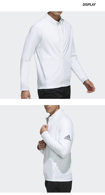 áo jean nam Adidas / Adidas chính hãng JACKET nam giới chơi gôn áo khoác dệt kim ED1451 ao khoac nam