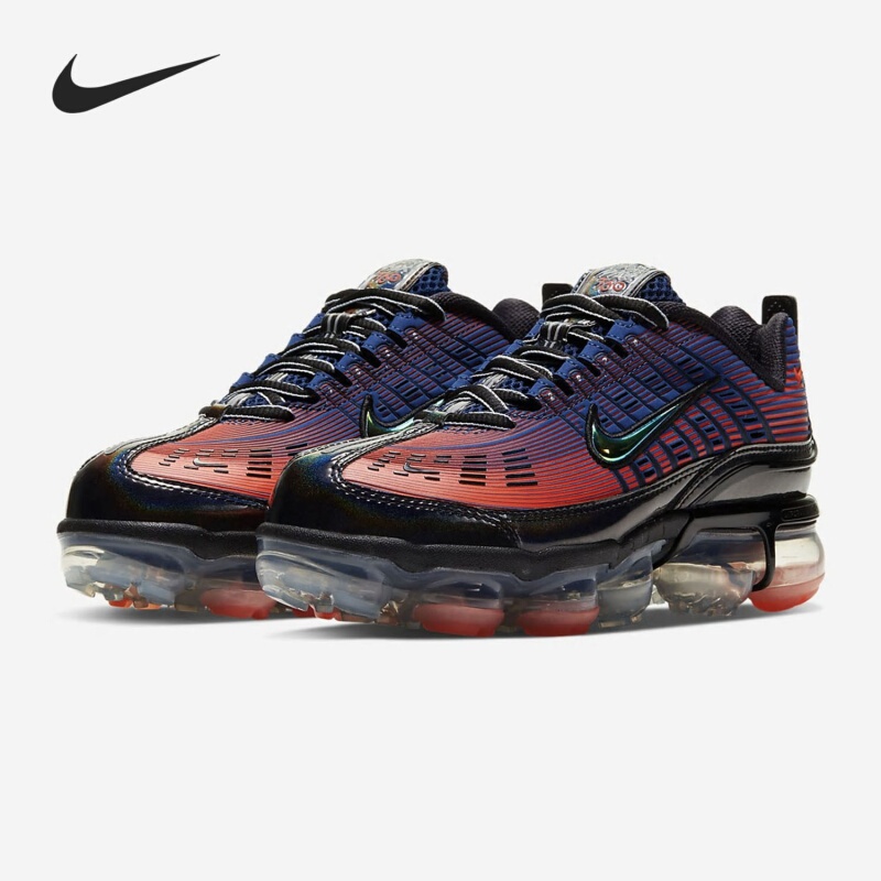 Nike Official Authentic Air Vapormax 360 Men's and Women's Plaid Sports Running Shoes Ck2719