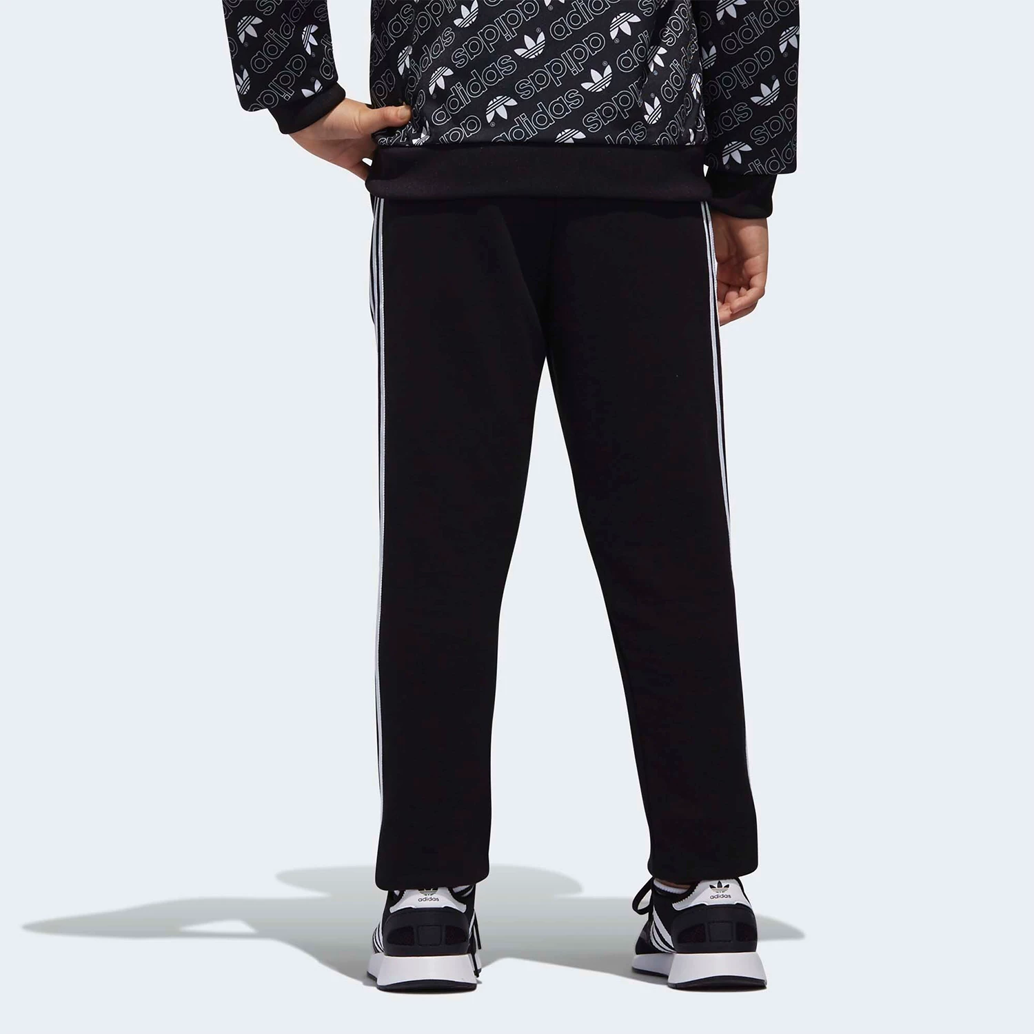 Adidas/Адидас [Официальный SUPERSTAR PANTS] мужская старшая детская повседневная трикотажная длинная брюка DV2879