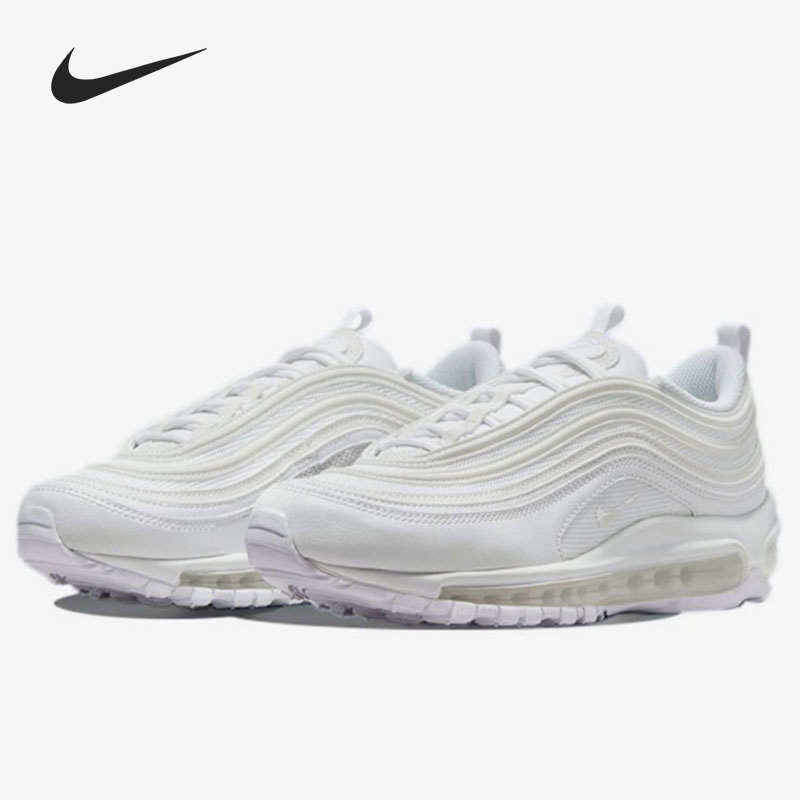 Nike Official Authentic Air Max 97 Women's Sports Cushioning Air-Cushion Running Shoes Dh8016-100