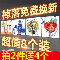 Strong viscose adhesive hook hook hook kitchen seamless wall suction cup adhesive hook bathroom creative wall hanging load-bearing nail-free hook