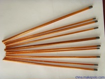 Rectangular round copper-plated carbon rod 4X355MM carbon rod 4*355