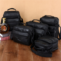 Real Cow Leather Single Shoulder Bag handbag with large capacity Fashion Diagonal Satchel Business Cable-shoulder Travel Genuine Leather Backpack