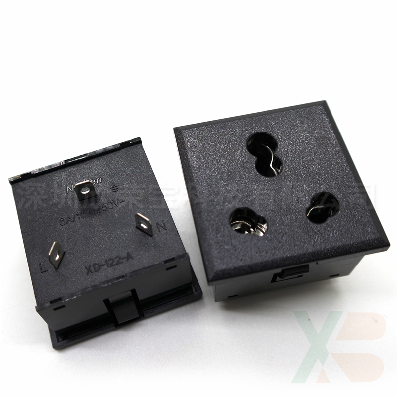 Large South Africa Power Outlet Cal-in South African socket India socket Small South African socket 16A XD-122-A