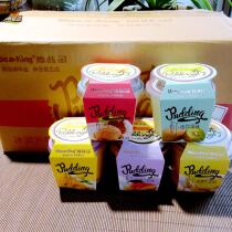 Mocaking mocha gold pudding cup jelly 125g * 24 Cup case ice cream cheese flavor