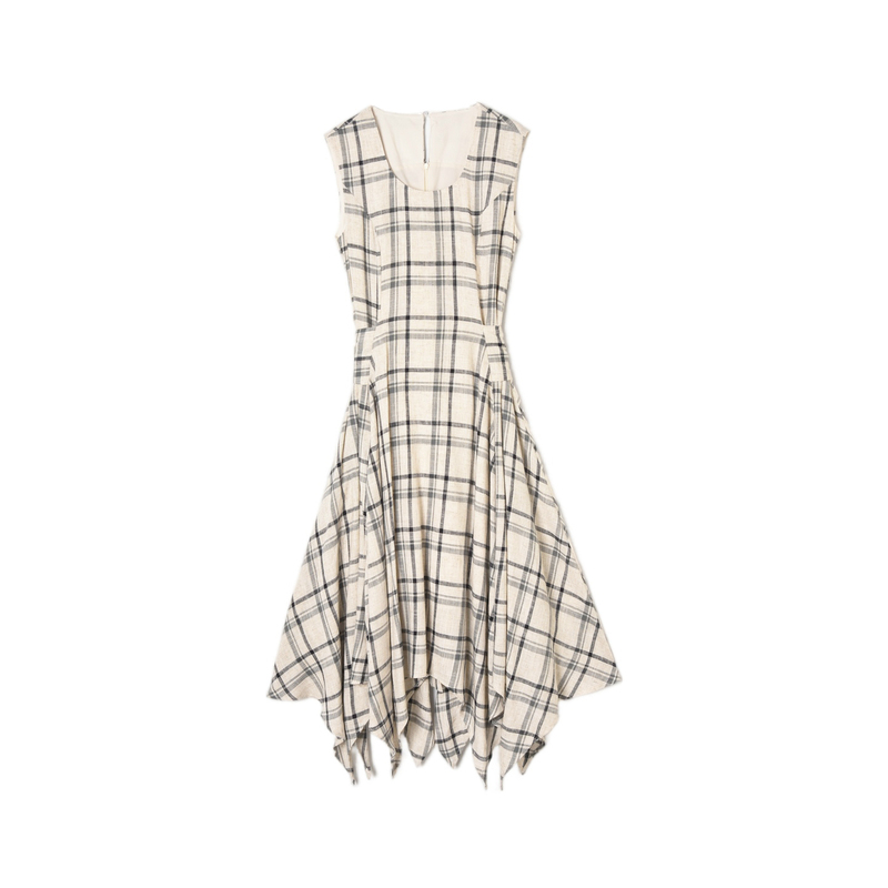 Shenzhen Nanyou 9 Mei Ny0A0631 Korean Style Plaid Sleeveless Skirt Dress for Women 7.21 Summer Shenzhen Nanyou 9 Mei Ny0A0631 Korean Style Plaid Sleeveless Skirt Dress for Women 7.21 Summer