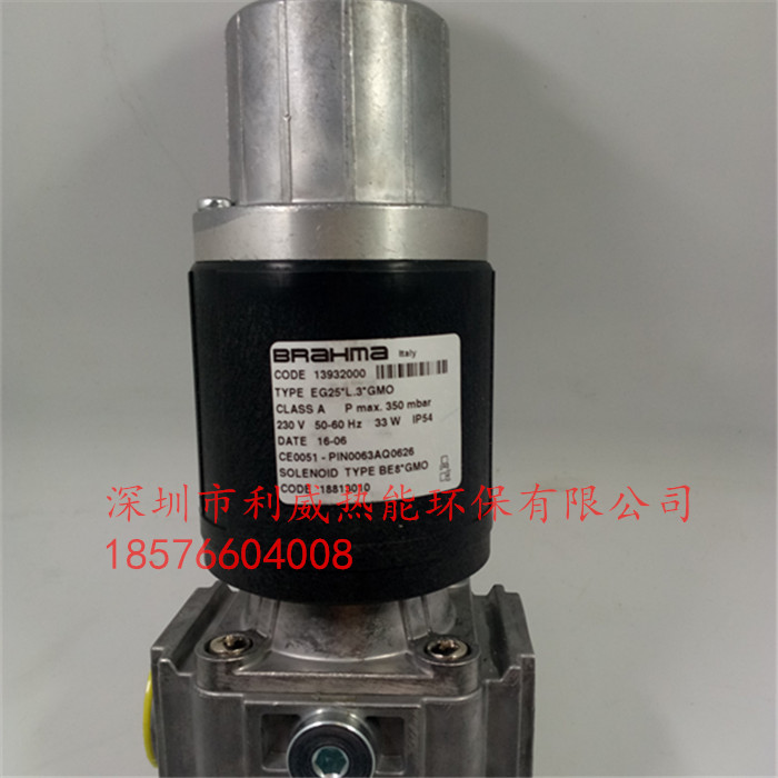 EG25 *L 3 *GMO Barena BRAHMA Gas solenoid valve 13932000 combustion engine DN20