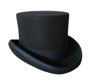 Free shipping wool British jazz hat magic hat President hat, British Auctive Baron Hat Gentle Hat