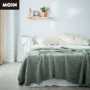 Nordic màu đan chăn sống giản dị sofa phòng chăn văn phòng nap chăn mền chăn khăn choàng len - Ném / Chăn chăn lông cừu queen