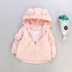 Áo khoác bé gái ngoại quốc cho bé gái mùa thu đông 2018 Phiên bản Hàn Quốc áo khoác trẻ em cotton dày áo khoác cotton áo cho bé gái Áo khoác
