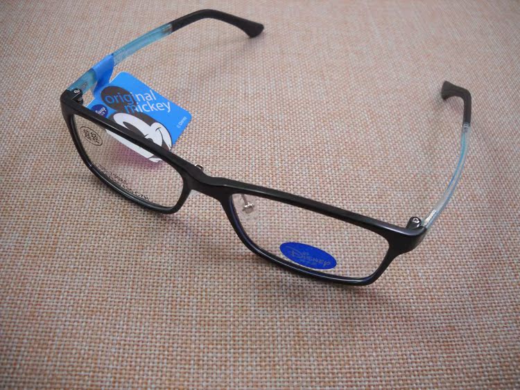 Disney Disney TR90 siêu nhẹ khung trẻ em chống trượt cận thị nhược thị DS-73085 10-12 tuổi gọng kính tròn