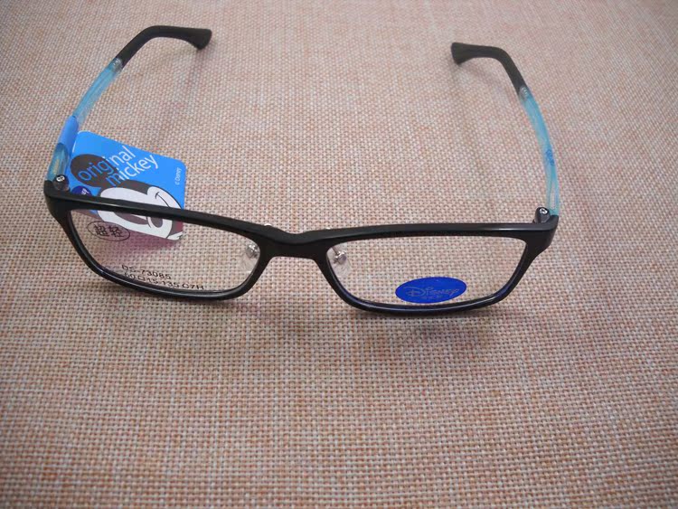 Disney Disney TR90 siêu nhẹ khung trẻ em chống trượt cận thị nhược thị DS-73085 10-12 tuổi gọng kính tròn