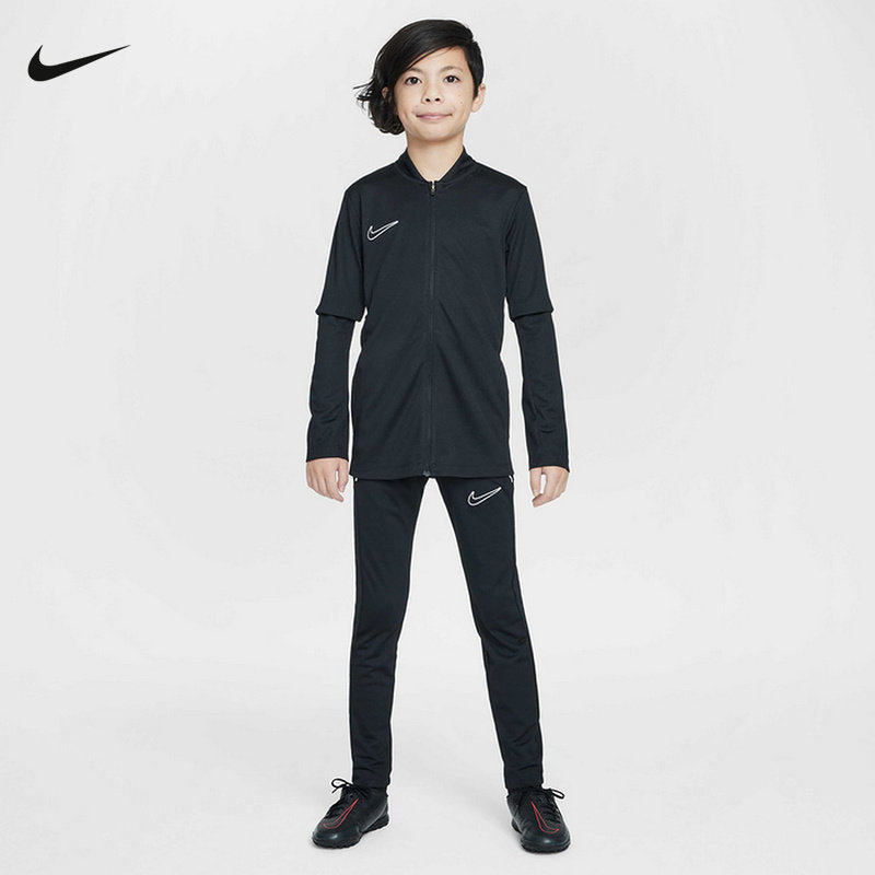 Nike Sports Suit for Men and Women, Quick-Drying Football Jacket and Pants, Autumn New Model Hj3715-010