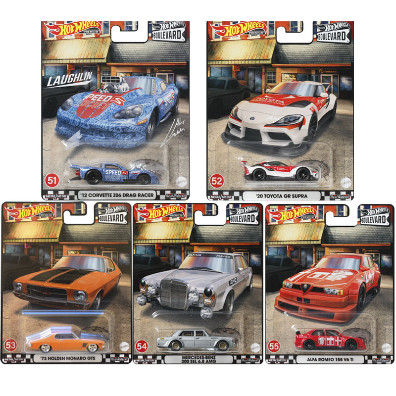 Hot Wheels Hotwheels Garden Avenue 11 Mercedes-Benz 300 Alpha Toyota Speedmaster Chevrolet Gjt68