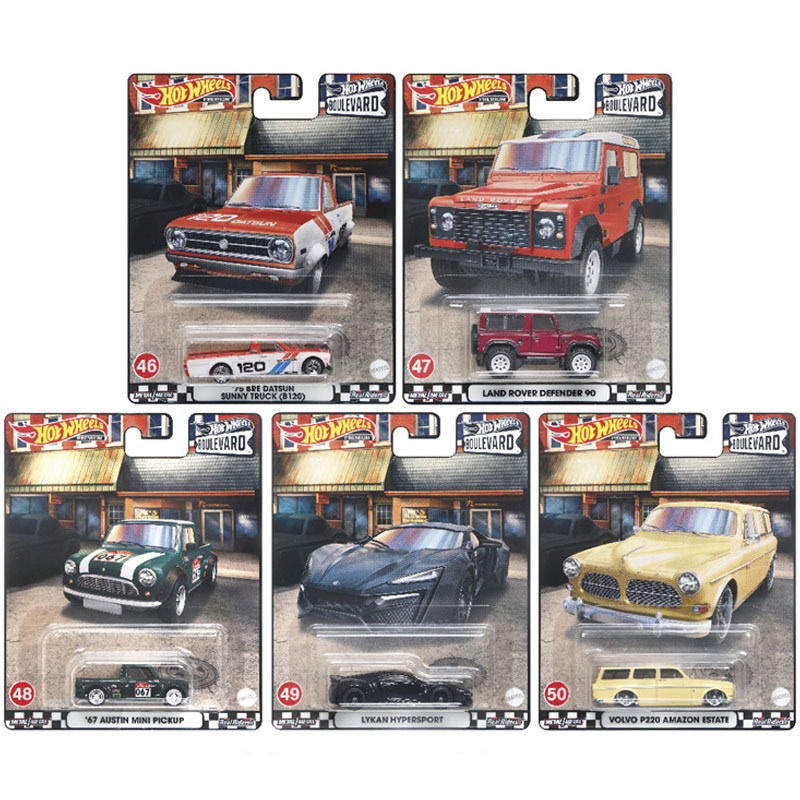 Hot Wheels Hotwheels Garden Avenue 10 Lincoln Dayu Land Rover Mini Volvo Gjt68