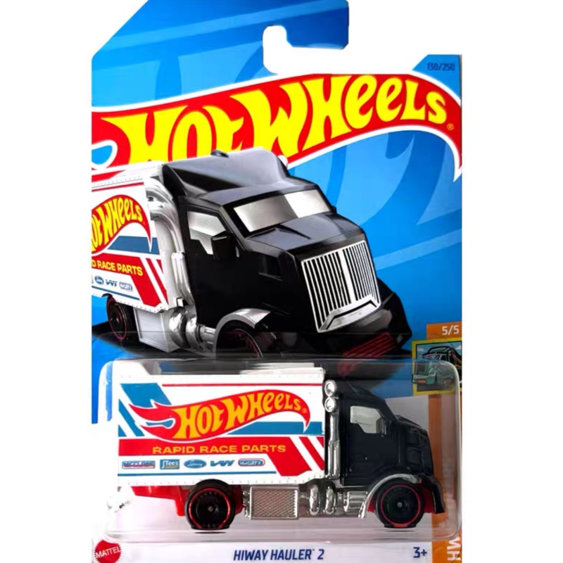 Hotwheels Highway Truck Black Hiway Hauler 2 130/