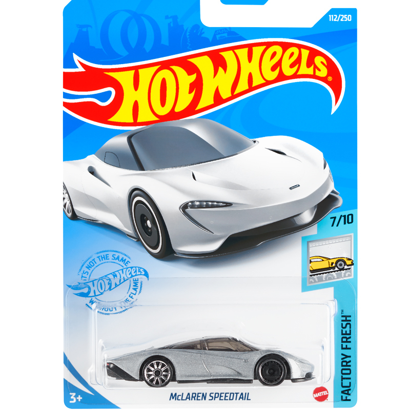 Hotwheels Mclaren Speedtail Supercar Silver Mclaren 112 21K Hotwheels Mclaren Speedtail Supercar Silver Mclaren 112 21K