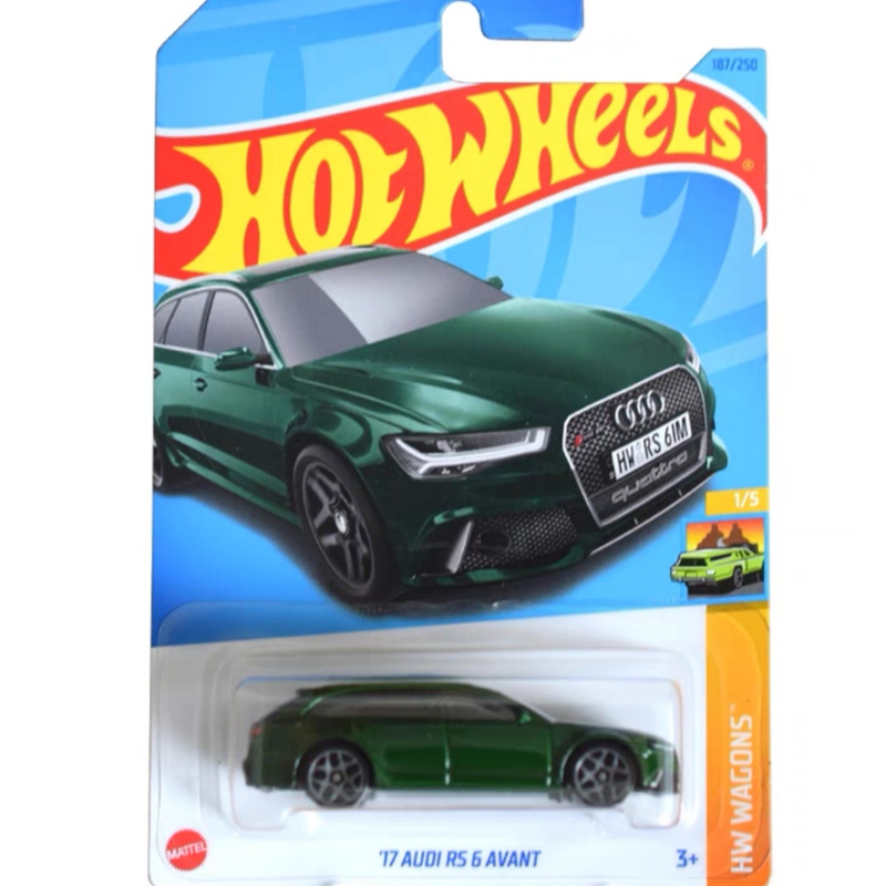 Hotwheels Audi Rs6 Station Wagon Green Audi Rs 6 Avant 187 23Jk/