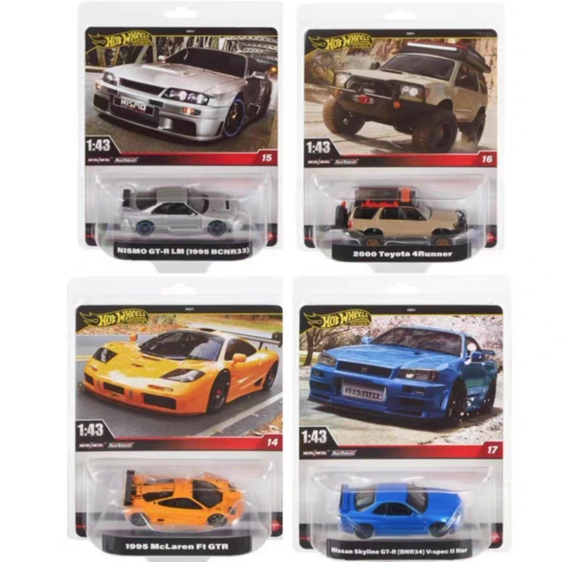 Hot Wheels 1:43 Nissan War God Le Mans Mclaren Toyota Speedmaster Hmd41