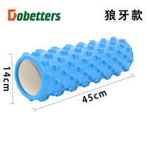 Yoga column mace foam shaft roller wheel muscle relaxation foam thin leg roller fitness massage stick Langya stick