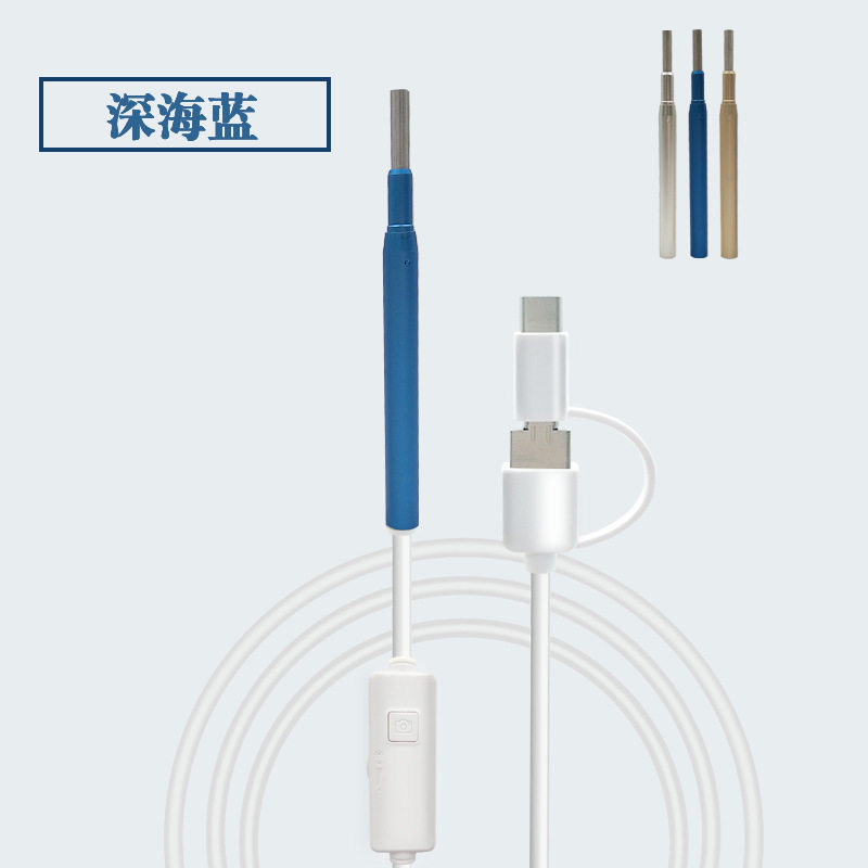 Internal view mirror HD external camera pipe steam repair monitor 3 9mm Android phone with visible ear spoons