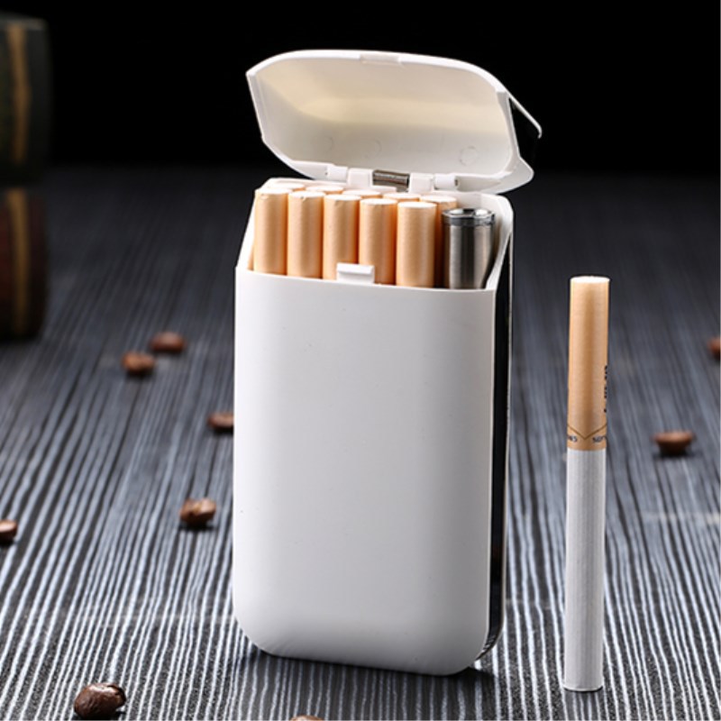 New boy lighter in one portable girls in ultra thin 20 suits with thin thin smoke box men