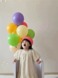 Импортный латексный воздушный шар, вечернее платье, детский декор