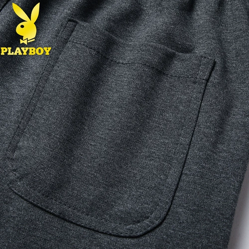Playboy, мужские удерживающие тепло утепленные трикотажные штаны для отдыха, для среднего возраста